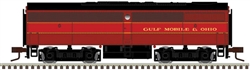 Atlas 40004549 N Alco FB1 Standard DC Master Silver Gulf Mobile & Ohio B22