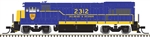 Atlas 40004652 N GE U23B Standard DC Delaware & Hudson #2312