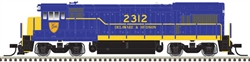 Atlas 40004652 N GE U23B Standard DC Delaware & Hudson #2312