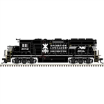 Atlas 40004746 N EMD GP40-2 w/ Dynamic Brakes LokSound and DCC Norfolk Southern 3045 Operation Lifesaver