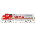 Atlas 40005177 N GE Dash 8-40BW w/ Deck Ditch Lights LokSound and DCC Santa Fe 505