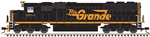 Atlas N EMD SD50 ESU LokSound and DCC Denver & Rio Grande Western 5513