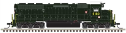 Atlas 40005566 N EMD SD45 Low Nose Standard DC Pennsylvania Railroad #6144