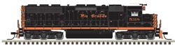 Atlas 40005598 N EMD SD45 Low Nose Sound and DCC Denver & Rio Grande Western #5325