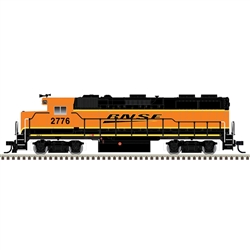 Atlas N EMD GP39-2 Phase I LokSound and DCC BNSF Railway #2776