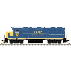 Atlas N EMD GP39-2 Phase I Standard DC Delaware & Hudson #7402