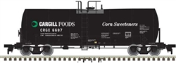 Atlas 50004091 N Trinity 17 600-Gallon Corn Syrup Tank Car Cargill Foods #6687