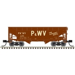 Atlas 50006143 N 2-Bay Hopper Pittsburg & West Virginia P&WV 137