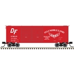 Atlas 50006195 N 40' Double Door Boxcar Gulf Mobile & Ohio GM&O 24507