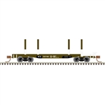 Atlas 50006275 N 45' Log Flatcar WEYER 59796