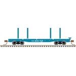 Atlas 50006284 N 45' Log Flatcar Great Northern GN 68541