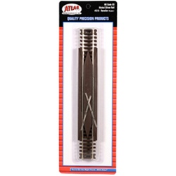 Atlas 519 HO Straight Rerailer Code 83 Brown Ties Pkg 3