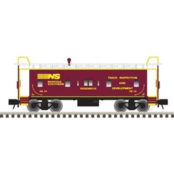 Atlas 2001877 O Bay Window Caboose -2-Rail Trainman Norfolk Southern 48 Research