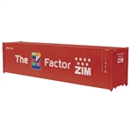 Atlas 3001144 O 40' High-Cube Container Assembled ZIM ZCSU