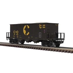 Atlas 3002464 O Ortner/Trinityrail Rapid Discharge Hopper 3-Rail Premier Chessie System C&O