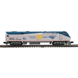 Atlas 30138042 O GE P42 Genesis 3-Rail Proto-Sound 3.0 Premier Amtrak #46 50th Anniversary Phase V