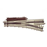 Atlas 6073 O 21st Century Track System Nickel Rail w/Brown Ties 3-Rail O72 Right Hand Remote Custom Switch