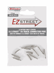 Bachmann 00272 O Williams E-Z Street Track Connector Pins 12