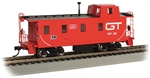 Bachmann 14004 HO Slanted Offset-Cupola Caboose Grand Trunk Western 122