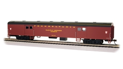 Bachmann 14409 HO 72' Smooth-Side Baggage Pennsylvania Railroad #9275