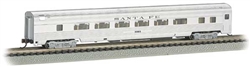 Bachmann N 14755 85' Fluted-Side Coach with Interior Lighting Santa Fe 3083