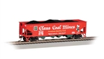 Bachmann 17609 HO 40' Quad Hopper North Pole & Southern Christmas Claus Coal Mines