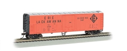 Bachmann 17928 HO 50' Steel Mechanical Reefer Silver Series Erie-Lackawanna #5029