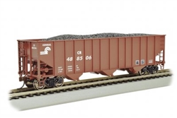 Bachmann 18713 HO Bethlehem Steel 3-Bay 100-Ton Open Hopper Silver Series Conrail #488506