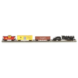 Bachmann 24014 N Yard Boss Train Set Santa Fe