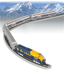 Bachmann 24023 N McKinley Explorer Train Set Alaska Railroad