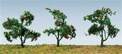 Bachmann 32510 HO Fruit Bush 3/4" Tall pkg(18)