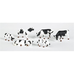 Bachmann 33103 HO Cows SceneScapes & Pkg 6