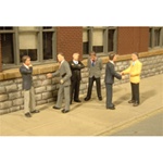 Bachmann 33112 HO Businessmen SceneScapes Pkg 6