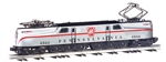 Bachmann 41853 O GG1 Electric Conventional 3-Rail w/True Blast Plus Sound Williams Pennsylvania #4866 Congressional Silver Red