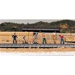 Bachmann 42341 HO Railroad Personnel Train Work Crew Pkg 6