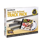 Bachmann 44596 HO Your First Railroad Track Pack E-Z Track For 4 x 8 Layout