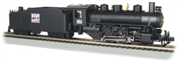 Bachmann 50407 HO USRA 0-6-0 w/ Short-Haul Tender Standard DC with Smoke Western Pacific #161