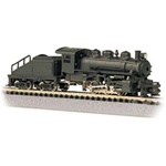 Bachmann 50598 N USRA 0-6-0 Switcher w/Slope-Back Tender Standard DC Painted Unlettered