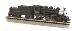 Bachmann 51560 N Baldwin 2-6-2 Prairie Standard DC Baltimore & Ohio #2451