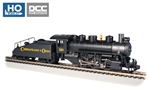 Bachmann 51612 HO USRA 0-6-0  w/Slope-Back Tender DCC & Smoke Chesapeake & Ohio C&O 128