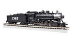 Bachmann 54153 HO Baldwin 2-8-0 Consolidation Standard DC St. Louis-San Francisco #1345