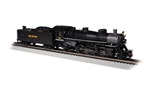 Bachmann 54407 HO USRA Light 2-8-2 Mikado w/Long Tender Standard DC Nickel Plate #587