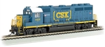 Bachmann 63530 HO EMD GP40 Standard DC CSX 4409 Dark Future