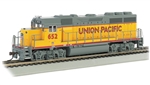 Bachmann 63538 HO EMD GP40 Standard DC Union Pacific #652