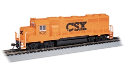 Bachmann 63540 HO EMD GP40 DC CSX #9704 MOW Scheme