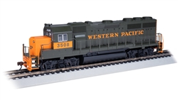 Bachmann 63541 HO EMD GP40 DC Western Pacific #3508 Late Scheme