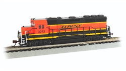 Bachmann 66358 N EMD GP40 Econami Sound and DCC BNSF Railway #3013 Wedge Logo