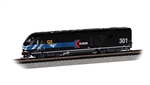 Bachmann 68351 N Siemens ALC-42 Charger Econami Sound and DCC Amtrak #301 Day One Scheme Arrow & 50th Anniv. Logo