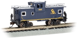 Bachmann N 70762 36' Wide-Vision Caboose Chesapeake & Ohio 3260