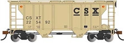 Bachmann 73507 HO PS-2 2-Bay Covered Hopper CSX #225492